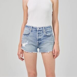 Citizens of Humanity Marlow Blue Jean Shorts